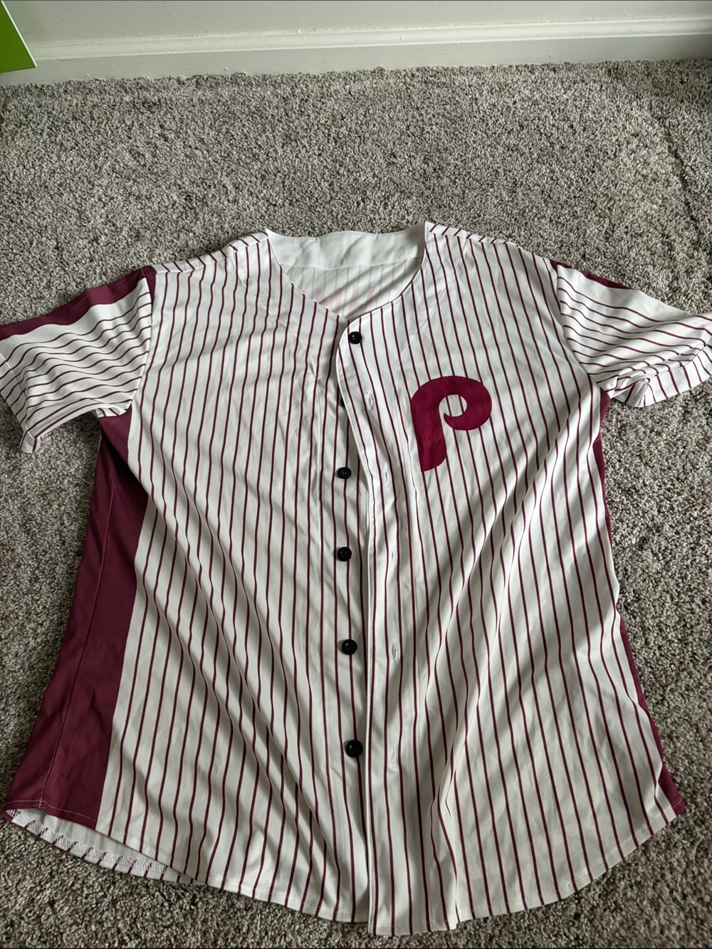Mike Schmidt Large Phillies Jersey
